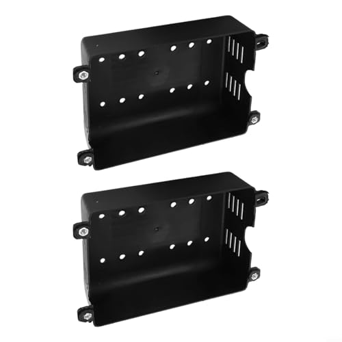 Zilimontt Gehäuse für E-Bike und elektrische Controller, ABS-Schutzhülle mit 172 x 70 mm Innenloch-Mittelabstand, 185 x 105 x 5 mm Außenmaße (Typ B)