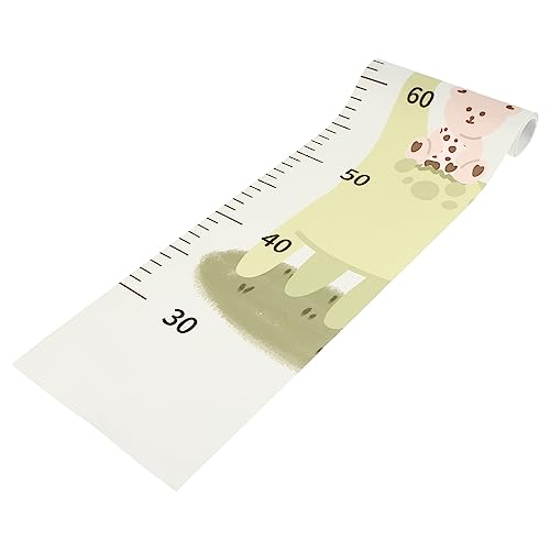 Toddmomy Baby Height Measurement Wall and Girls Growth Chart for Room Decoration