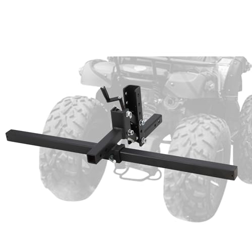 ATV/UTV Manual Implement Lift, 1-Point and 2-Inch Receiver,
