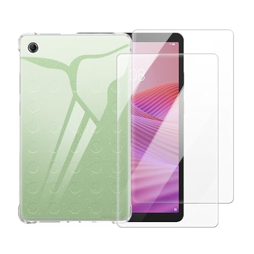 Funda Lenovo Tab K9 2025 carcasa transparente vidrio templado 8.7