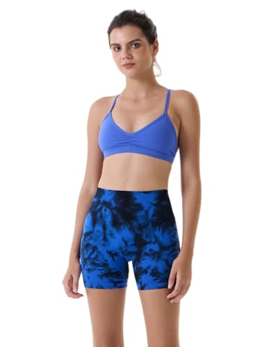 Image of AUROLA Dream Collection Women Workout Shorts High Waist Gym Shorts, Scrunch Butt Seamless Athletic Shorts