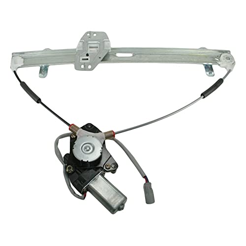 Image of TRQ Front Right Power Window Regulator & Motor Assembly Passenger Side Compatible with 2003-2011 Honda Element