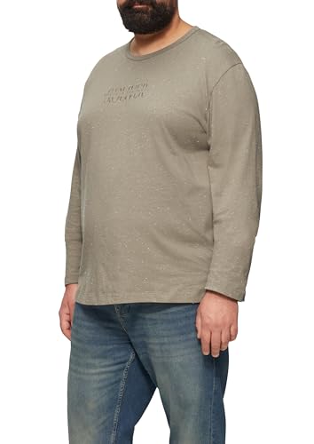 T-shirt manches longues s.Oliver homme 2162191 avec logo imprimé col rond