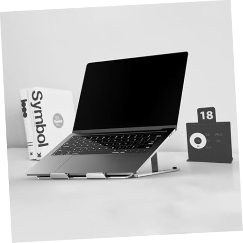 TEHAUX base de enfriamiento para laptop aluminio ajustable miniatura 4