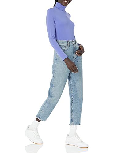 Amazon Essentials Women's Long-Sleeve Turtleneck (Available in Plus Size), Purple Blue, X-Large4