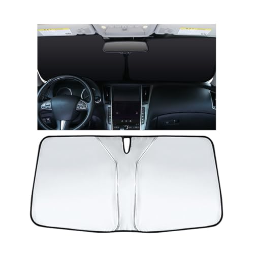Couslcd Car Windshield Sun Shade, 55.9 * 27.5 inches Car Shade for Front Window, Foldable Sun Heat...