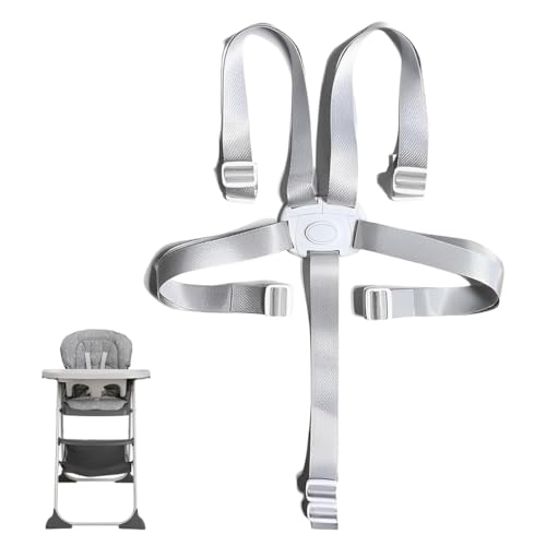 BDEPSTR Hochstuhl 5-Punkt Gurtsystem, Multifunktional Kinderschutzgurt...