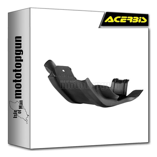 Sabot moteur noir Acerbis 0016310.090 pour protéger le carter Husqvarna FE 250 des chocs