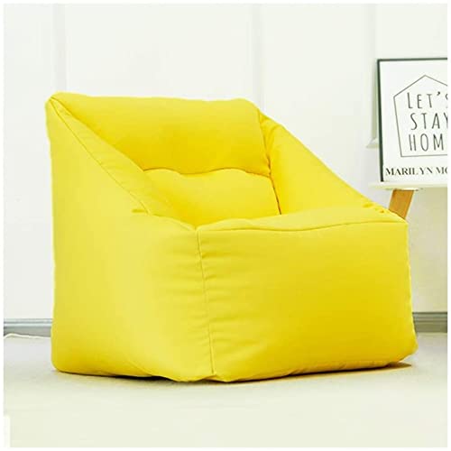 dtkmkj Lazy Couch Sitzsack Tatami Single Fabric Sofa Bequemes Einfaches Stuhlkissen Unabhängiges Liner Abnehmbar…