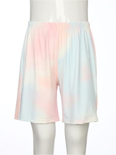 Kids Girls Lightweight Athletic Shorts with Elastic Waist Drawstring for Workout Sport Casual3