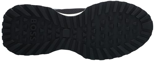 Image of BOSS Men's Big Logo Mesh Mix Lace Up Sneaker