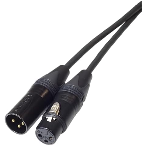 Blue Jeans Cable AES/EBU Balanced Audio Cable, M XLR/F XLR, 10 Foot Cover