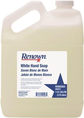RENOWN REN02503 Lotion Hand Soap, White, 1 Gallon Per Container, 4 Containers Per Case-880633