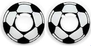 Paire de lentille de contact de couleur Ballon de Foot (sans correction) - Image 3