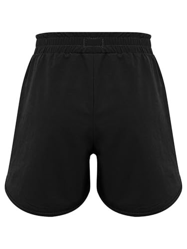 Girls Quick-Dry Skateboarding Sport Shorts Solid Color with Elastic Waist for Running Beach Vacation Activities4