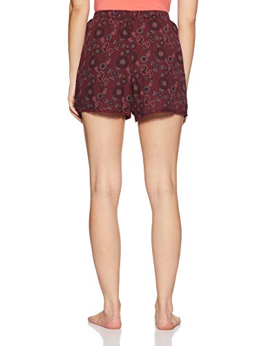 Image of Van Heusen Women's Cotton Lounge Shorts | Lightweight | Breathable Cotton | Relaxed fit | Printed | Comfortable Everyday Wear | Style 55501|Available in Pack of 1 & 2