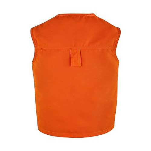 Youth Safety Vest - High Visibility Mesh Safety Vest for mens with Pockets and Zipper - Perfect for Hunting2