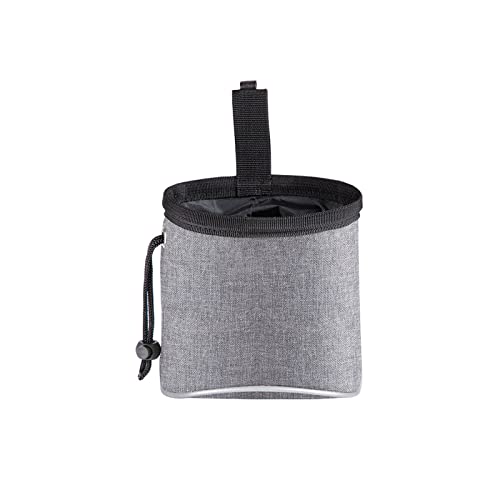 Dog Treat Bag Portable Puppy Training Pouch Doggy Poop Bag with Built-in Poop Bag Dispenser for Any Dog Travel or Outdoor Use