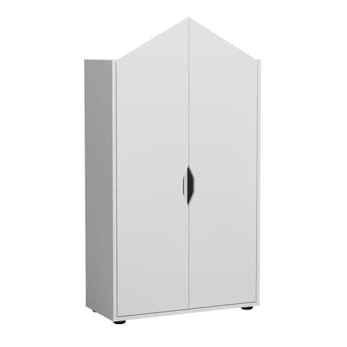 Vicco Kinderregal Weiß Estell - 71x140x32 cm hergestellt aus...