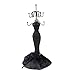 WE Jewlery Display Shoe Ring Holder Black 2 PCS Set - Mannequin Necklace Display Orgaziner