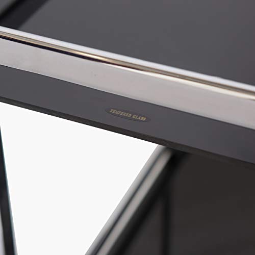 Home Centre Metal Montoya Serving Trolley - Silver