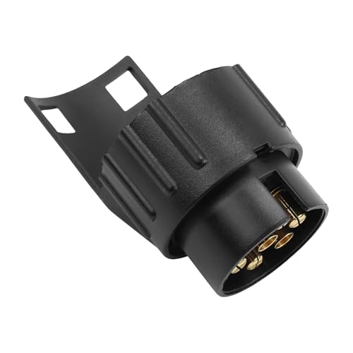 FSWWSF Adaptador de remolque de 12 V, 7 a 13 pines, para caravana, coche, camión, adaptador de enchufe