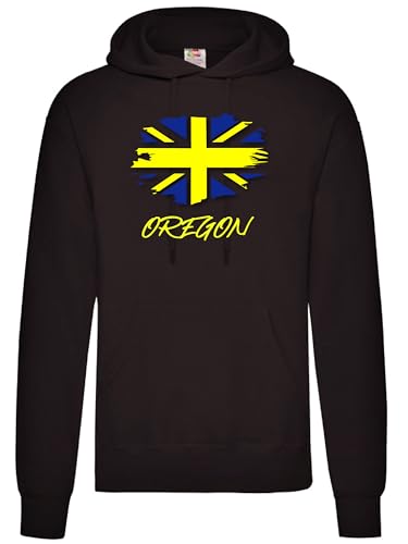 Sweat drapeau Oregon sweat-shirt mixte taille S M L XL XXL