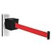 Belt Barrier, Blk, Magnet, Red Belt, 25ft. L