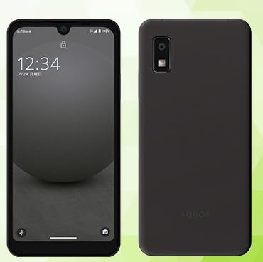 Amazon | AQUOS wish3 A303SH Softbank版 SIMフリー ブラック