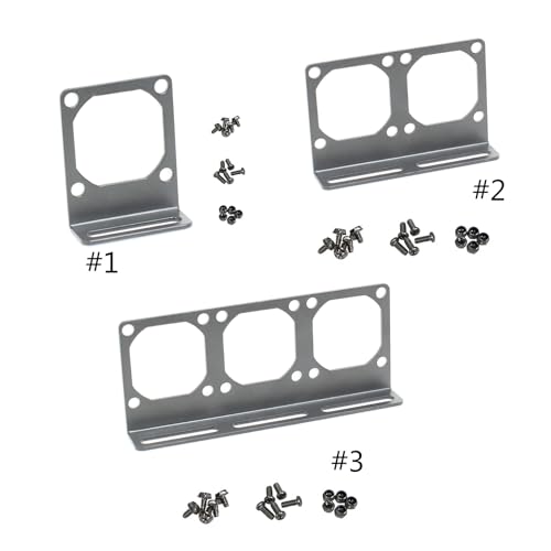 Soporte para ventilador de memoria, soporte de refrigeración para CPU y placa base, rack para disipador de calor y disco duro, 8 cm miniatura 7