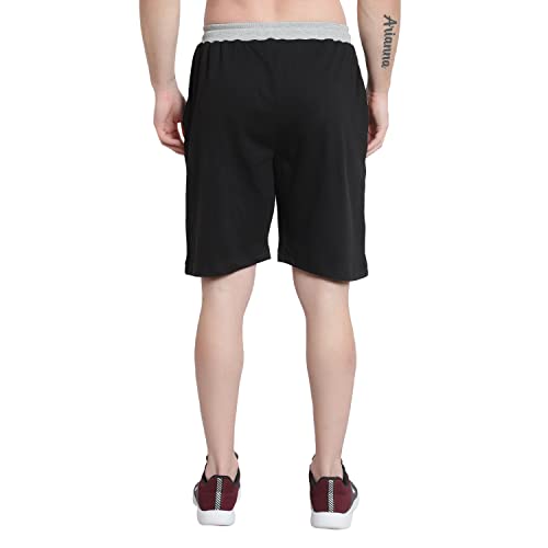 Image of OORA Men's Plus Sizes Cotton Shorts M to 5XL, 28 to 48 Inches Waistline