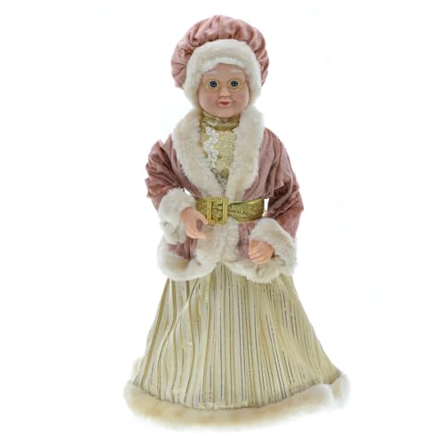 Figurines De Noël Du Père Noël Réalistes Géniales Grand-mère Mignonnes Poupées Décoration Cadeau Mme Claus