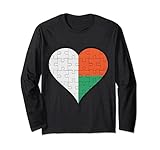 Photo Gallery madagascar malgascio bandiera cuore maglia a manica Photo Gallery madagascar malgascio bandiera cuore maglia a manica