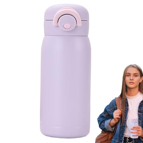 Botella De Agua Térmica | Bebidas Calientes Y Frías Para Hidratación | Botella De Acero Inoxidable Aislada Al Vacío - para Acampada Senderismo Picnic Gimnasio Ciclismo Chicas Adolescentes