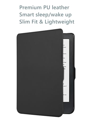Image of Case for 6 inch Kobo Clara Colour /Clara BW /Clara 2E Premium PU Leather Cover for Kono Clara 2E Case /Clara Colour Case /Clara BW Case