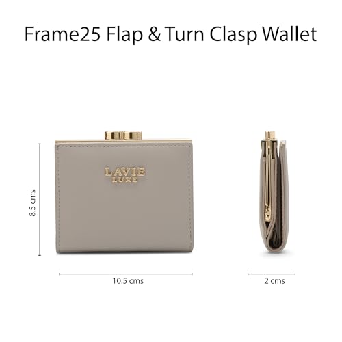 Image of Lavie Luxe Women's Frame25 Small Bifold Wallet | Gift for Women