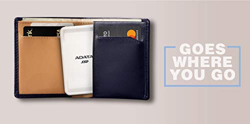Image of ADATA SC685 500 GB - Up to 530 MB /s - 3D NAND USB 3.2 Gen 2 Type-C Compact External SSD White (ASC685-500GU32G2-CWH)