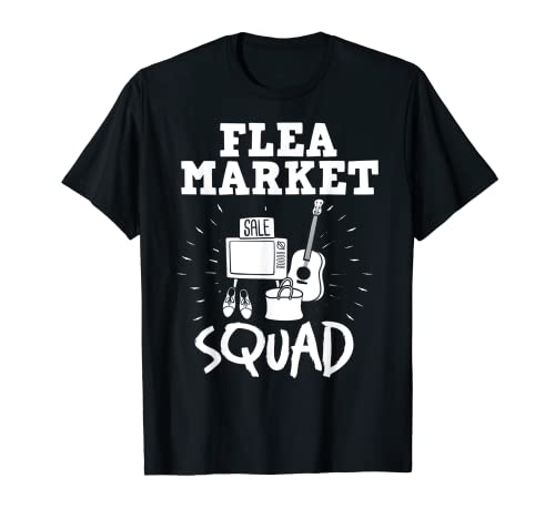 Flea Market Sign Funny Near Me Finds Items T-Shirt