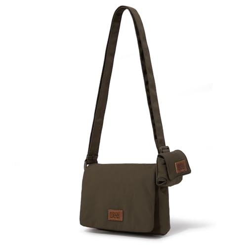 Image of Lee Small Crossbody Bags for Women, Lightweight Mini Shoulder Bags for Women Going Out Purse, Casual Bag with Earphone Pouch