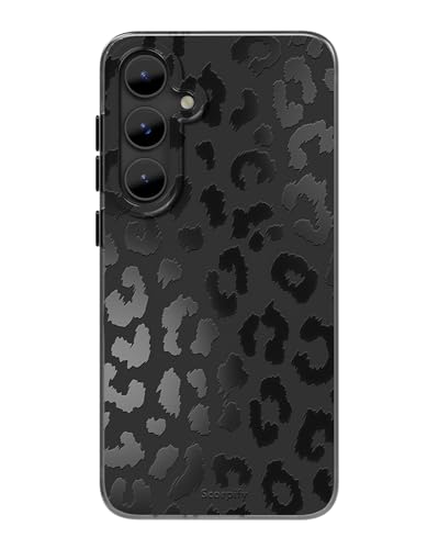 Coque Samsung S24 Plus MagSafe SCORPIFY imprimé léopard chic noir mat - 7