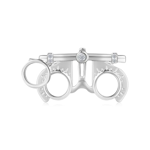 Image of Medical Optometrists Enamel Brooch Ophthalmology Vision Test Optometry Pin Jewelry for Doctor Nurse Backpack Lapel Badge