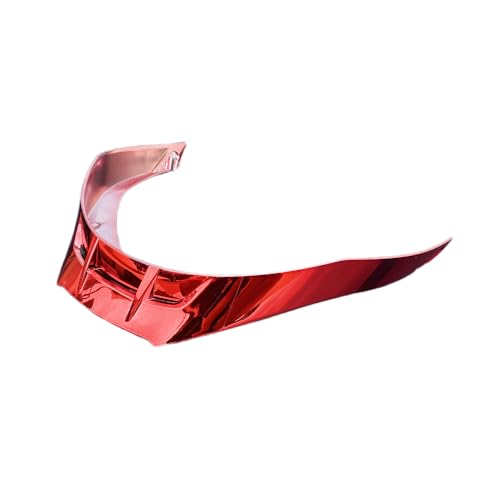 Pista Helmet Tail Spoiler for AGV Pista/Corsa/Corsa R Rear Spoiler Replacement Motorcycle Helmet Accessories (Revo Deep Red)