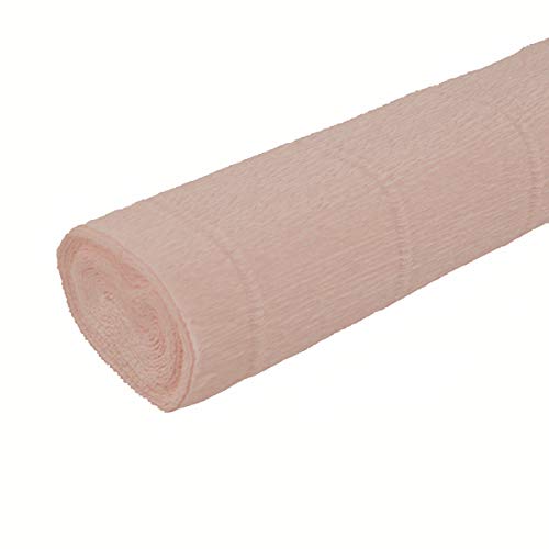 FloristryWarehouse Crepe Paper roll Lite 140g (50 x 250cm) Baby Blush Pink (Shade 969)