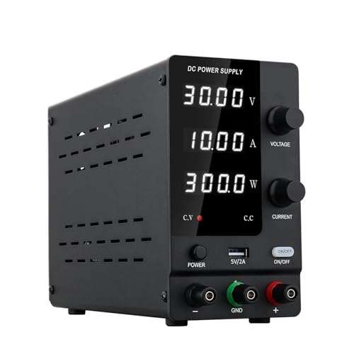 Alimentation CC de laboratoire variable 120V 3A avec affichage LED 4 chiffres