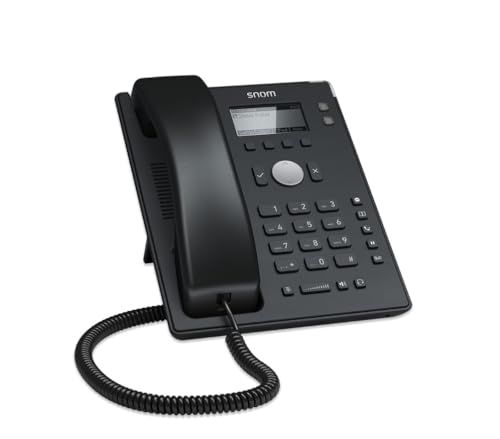 Snom D120 IP Telefon, SIP Tischtelefon, 2 SIP-Identitäten, PoE,...