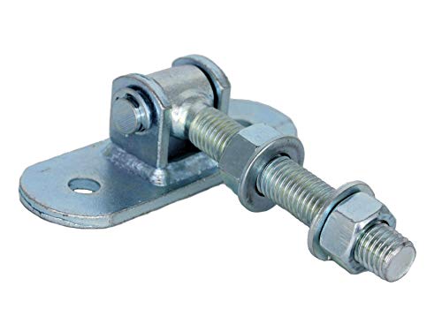 Bisagra ajustable M18 galvanizada, repare su puerta de jardín descolgada 3