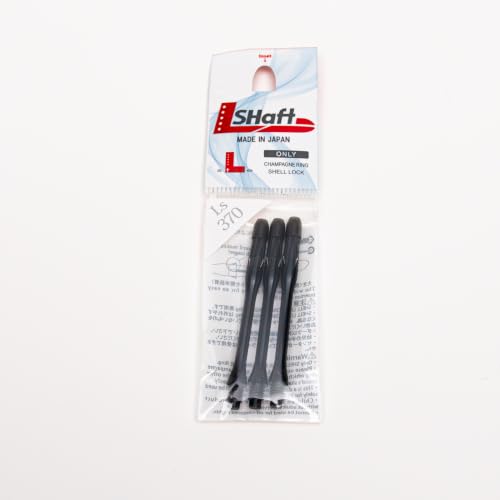 Image of L-style L-Shaft Locked Dart Shafts - Lightweight Nylon Shafts for Soft Tip & Steel Tip Darts - Set of 3