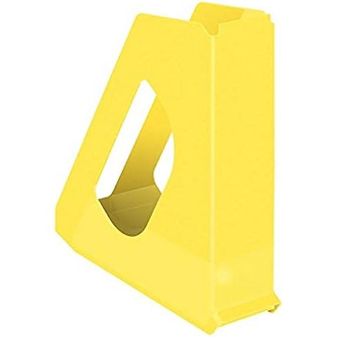 Esselte Vivida A4 Magazine File in Yellow Cover