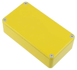 Genuine Hammond Cabinet Powder Coated Finish From The Durable Die Cast Aluminum Option Protection Class Ip54, Very Durable. Ideal For Guitar Stompbox And Effect Pedals Large Selection Of Colors And Sizes Easy To Work With And Excellent Quality