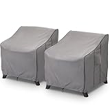 KylinLucky Waterproof Patio Furniture Chair Covers,Lawn Outdoor Chair Covers Fits up to 35 W x 38 D